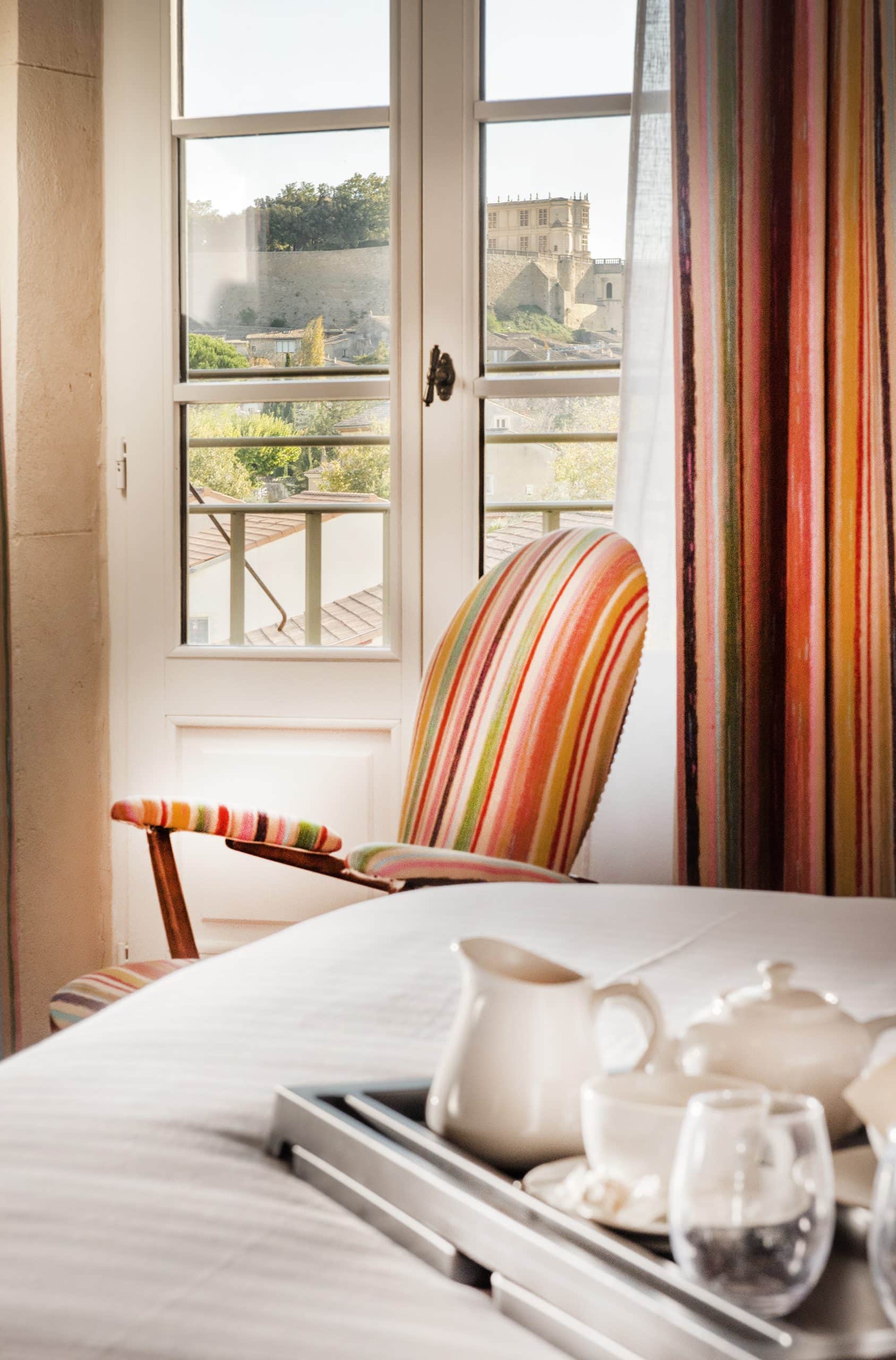 Chambre double confort vue village