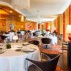 Restaurant gastronomique laque rouge