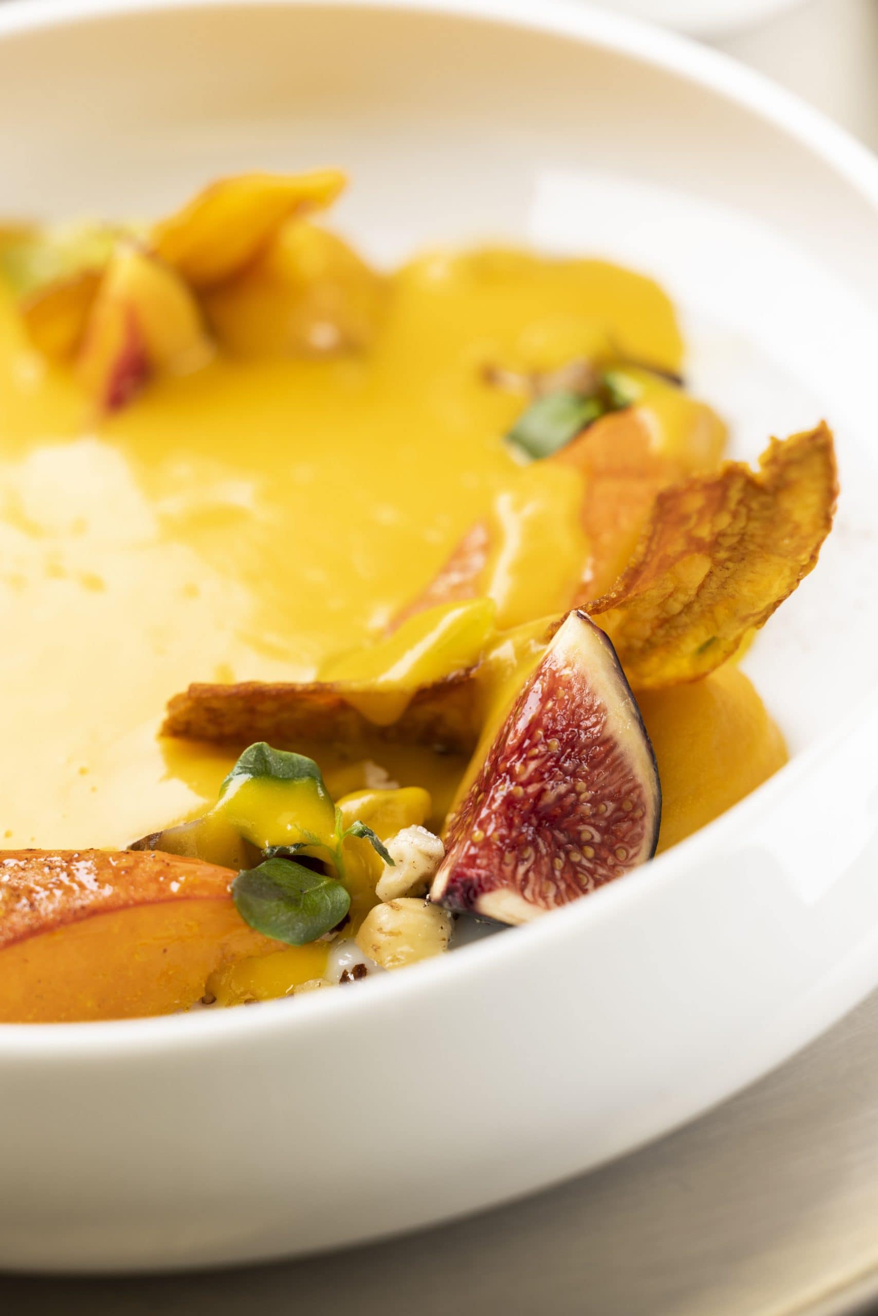 Dessert mangue figues