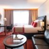 Chambre double palmiers fresque