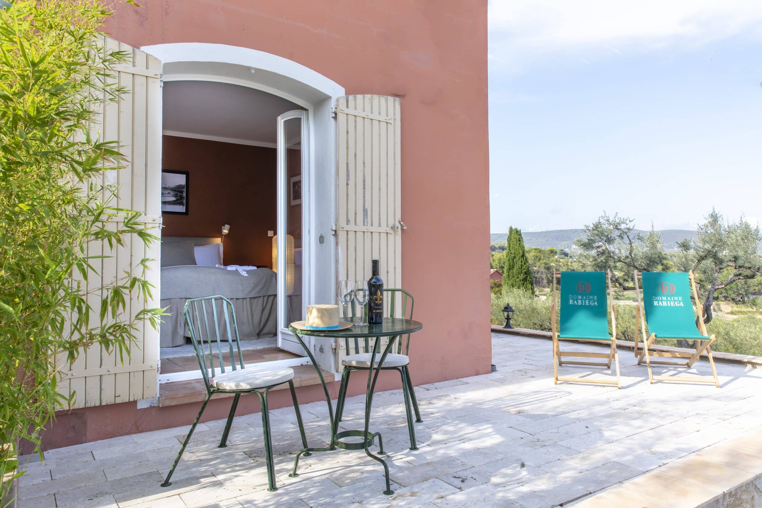 Terrasse chambre