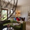 Salon canape vert