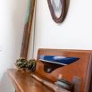 Chambre double rouge mini bar