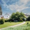Jardin vue cathedrale