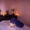 Spa cabine soin bougies