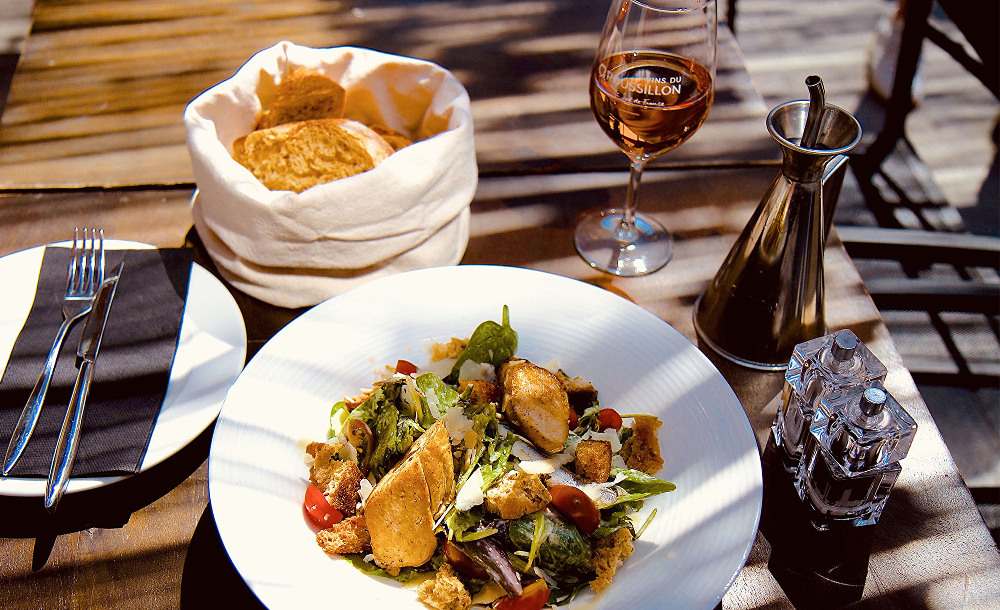 Restaurant salade