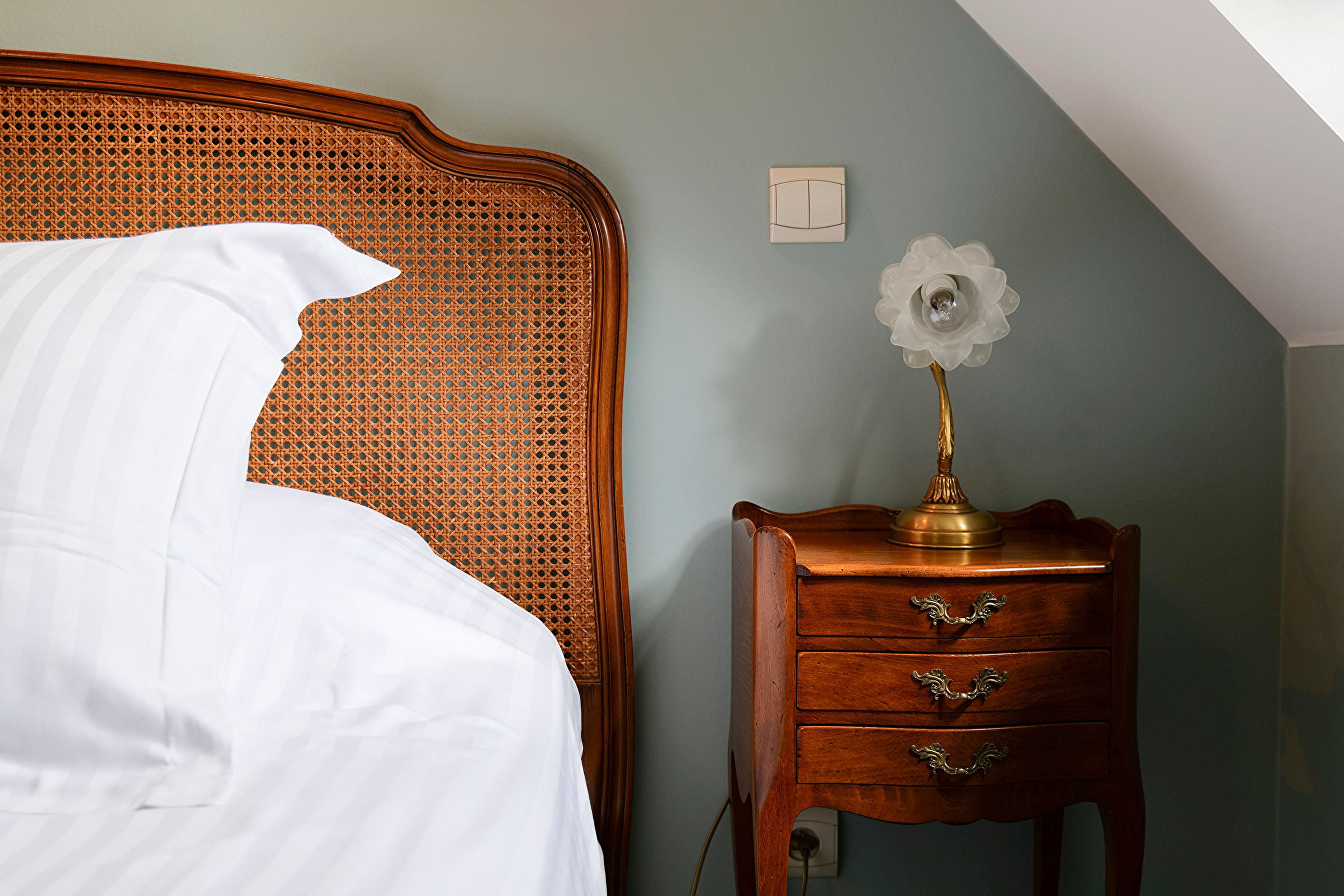 Chambre detail tete lit