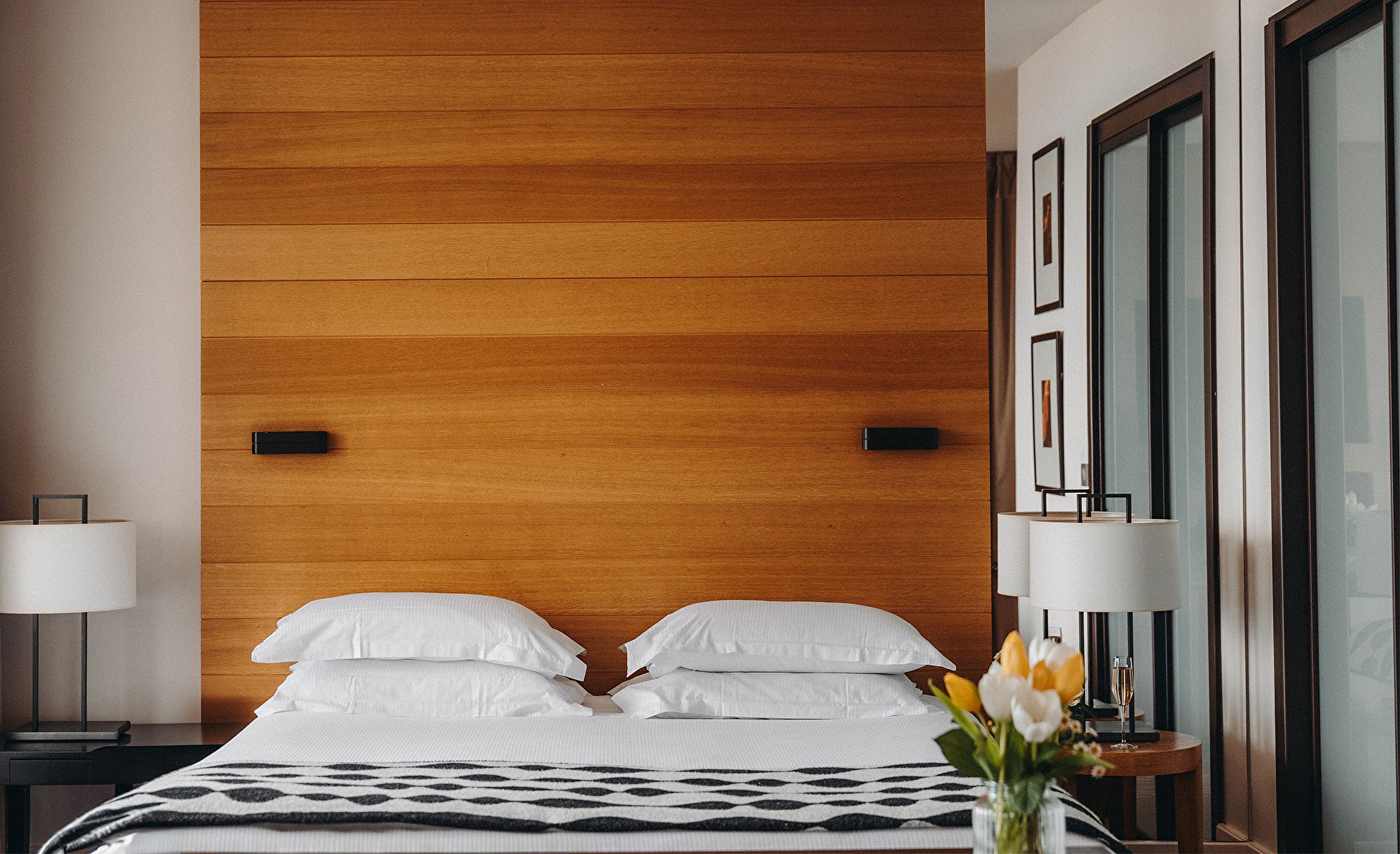 Chambre detail tete lit
