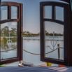 Vue chambre fenetre camargue