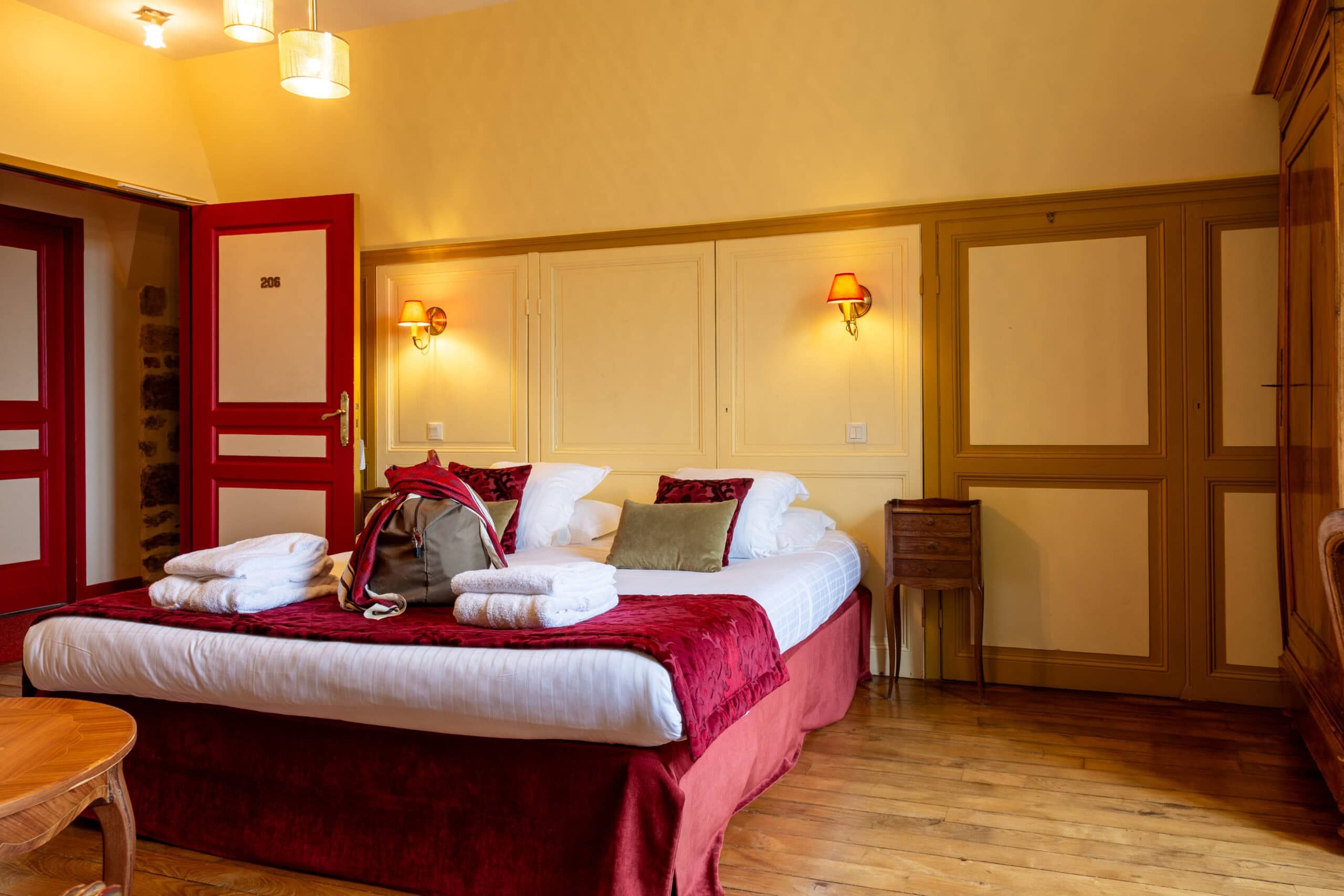Chambre mansardee salon