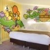 Chambre street art enfant