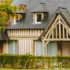 Facade colombages detail normand