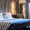 Chambre baldaquin bleu