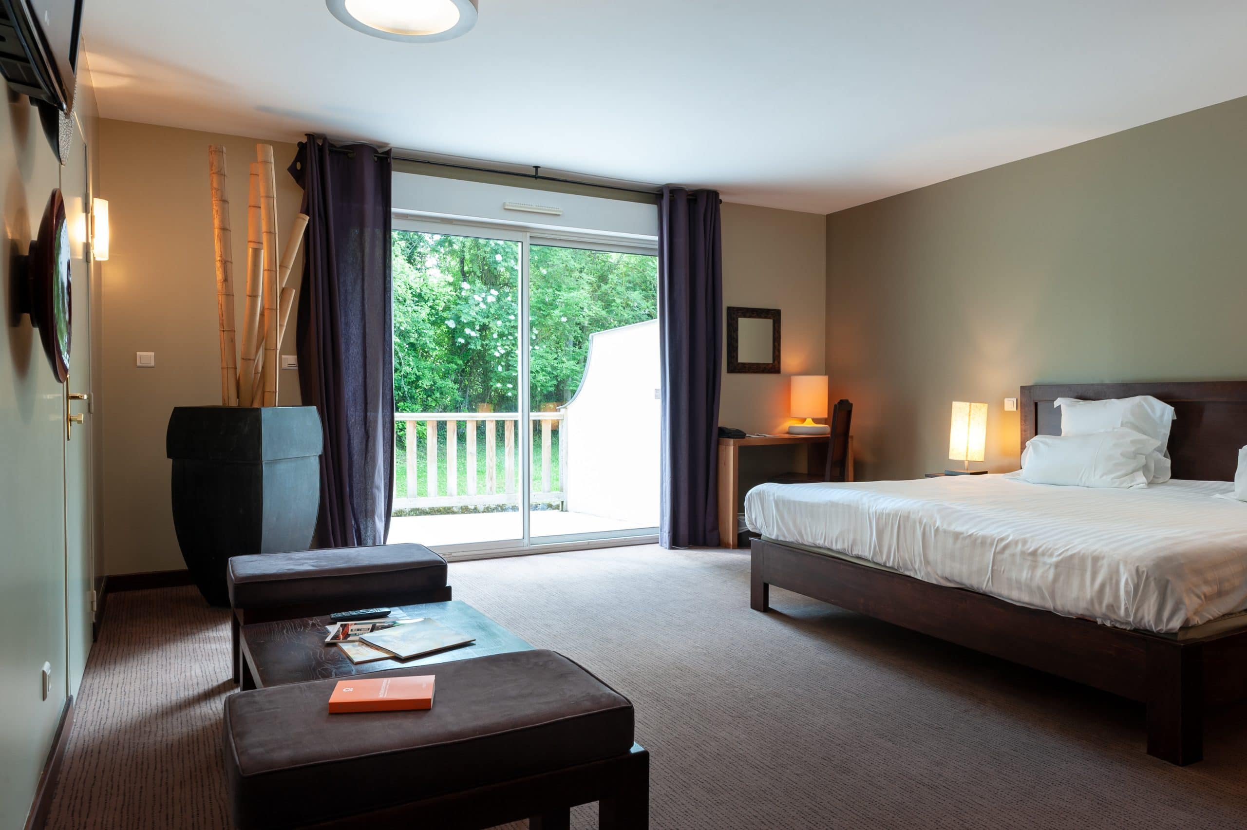 Chambre double vert