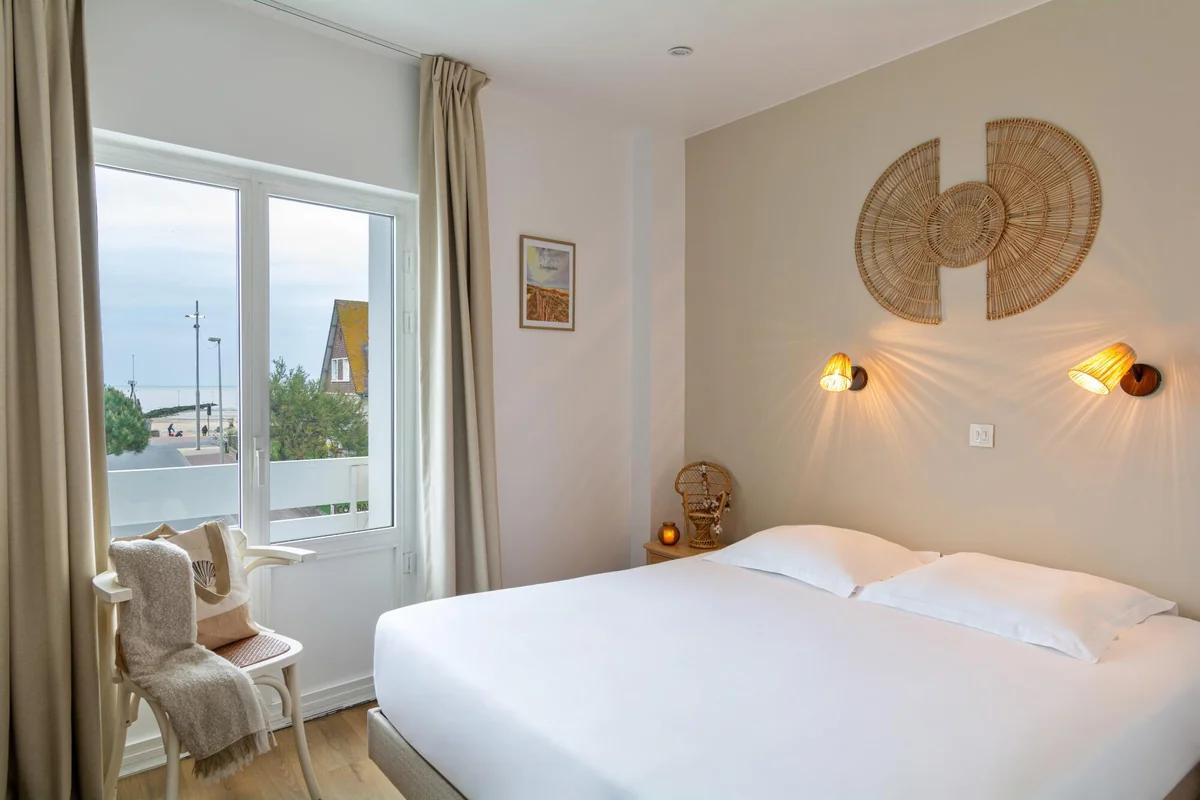 Chambre double vue mer