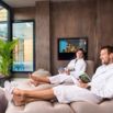 Spa salon detente cheminee