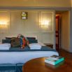 Chambre double creme vue