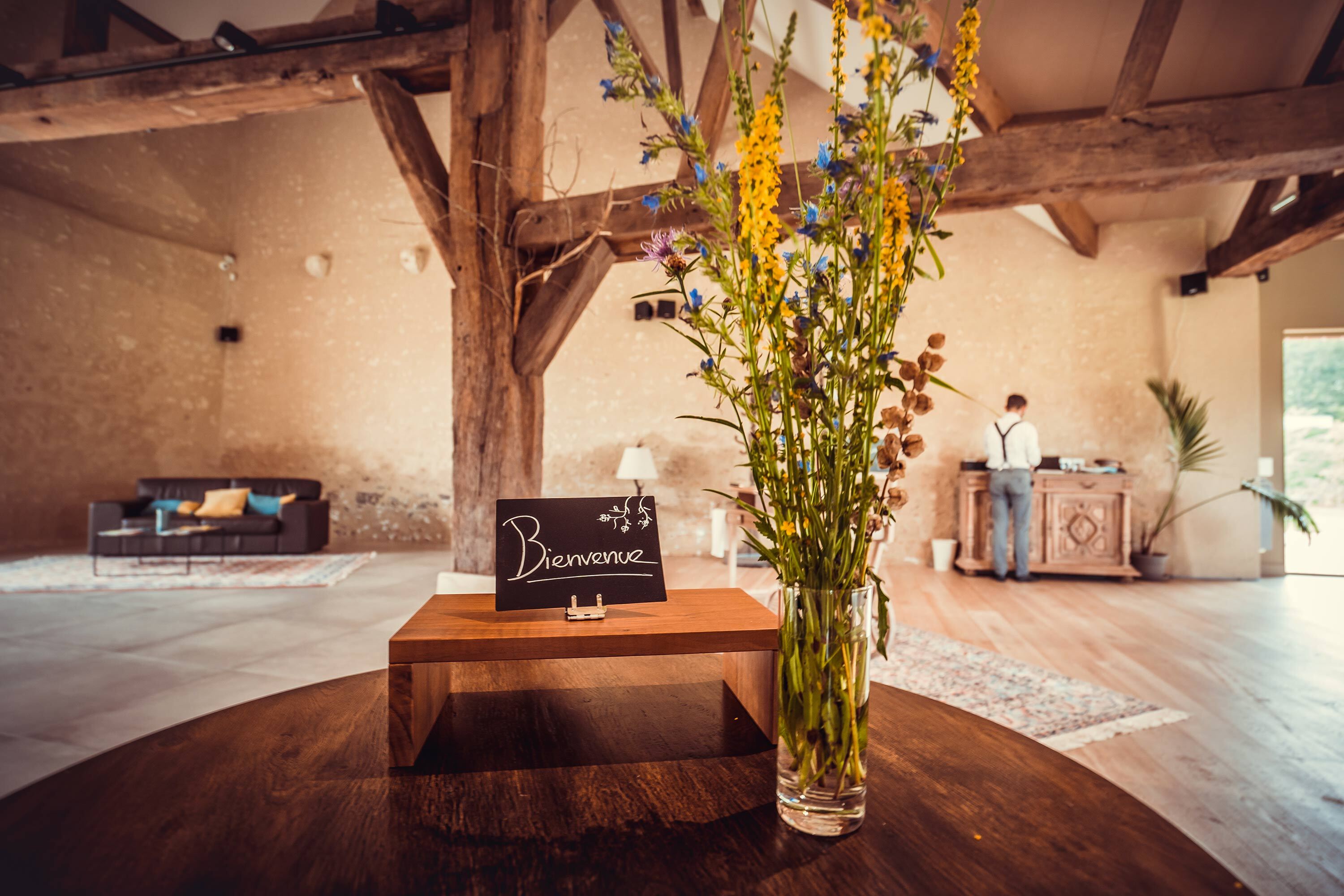Lobby grange bienvenue