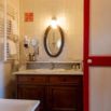 Chambre double rouge marine 02
