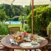Petit dejeuner terrasse
