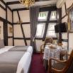 Chambre twin mansardee colombages