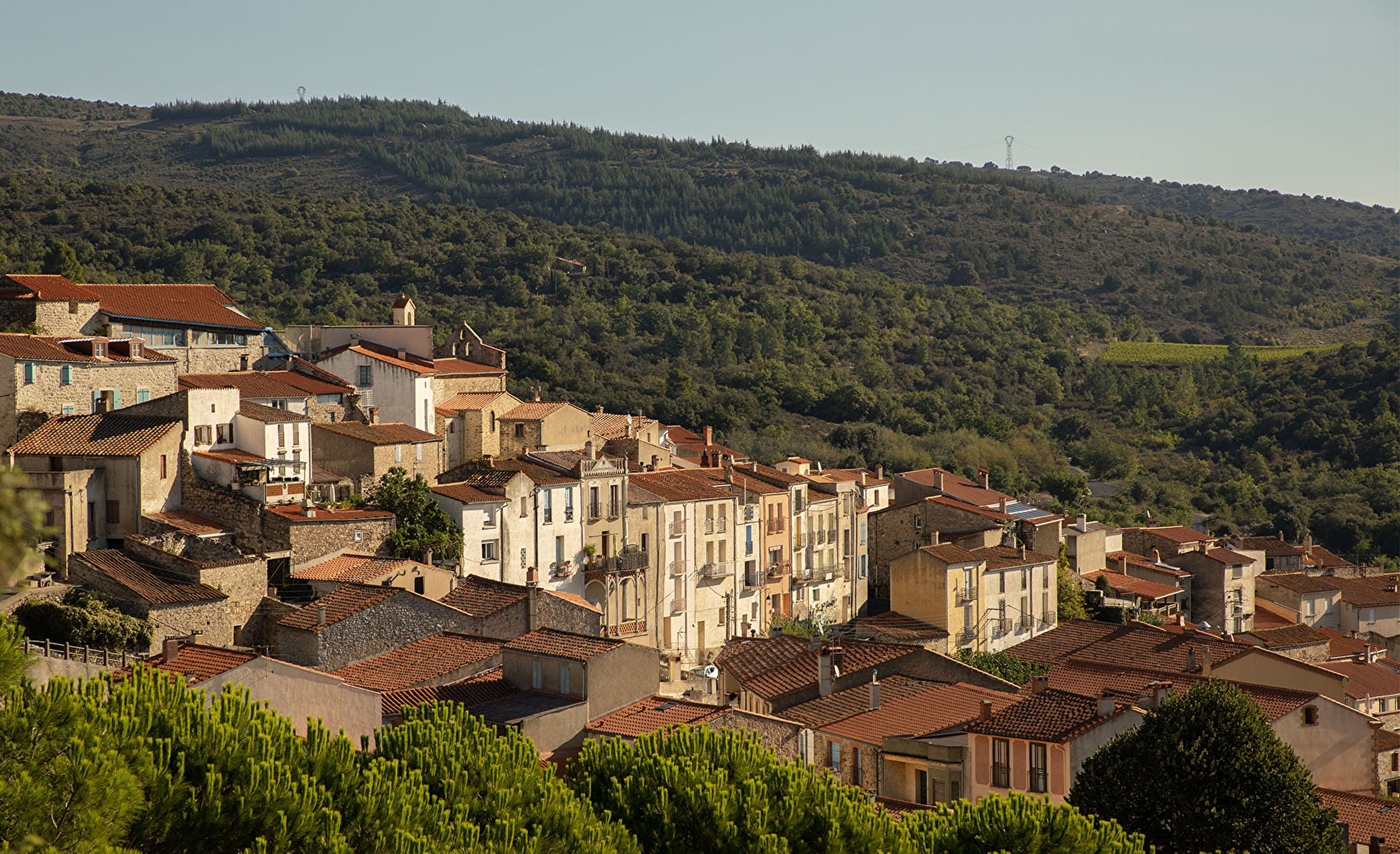 Vue village hauteurs