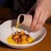 Restaurant plat veloute