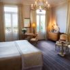Chambre double jaune vue