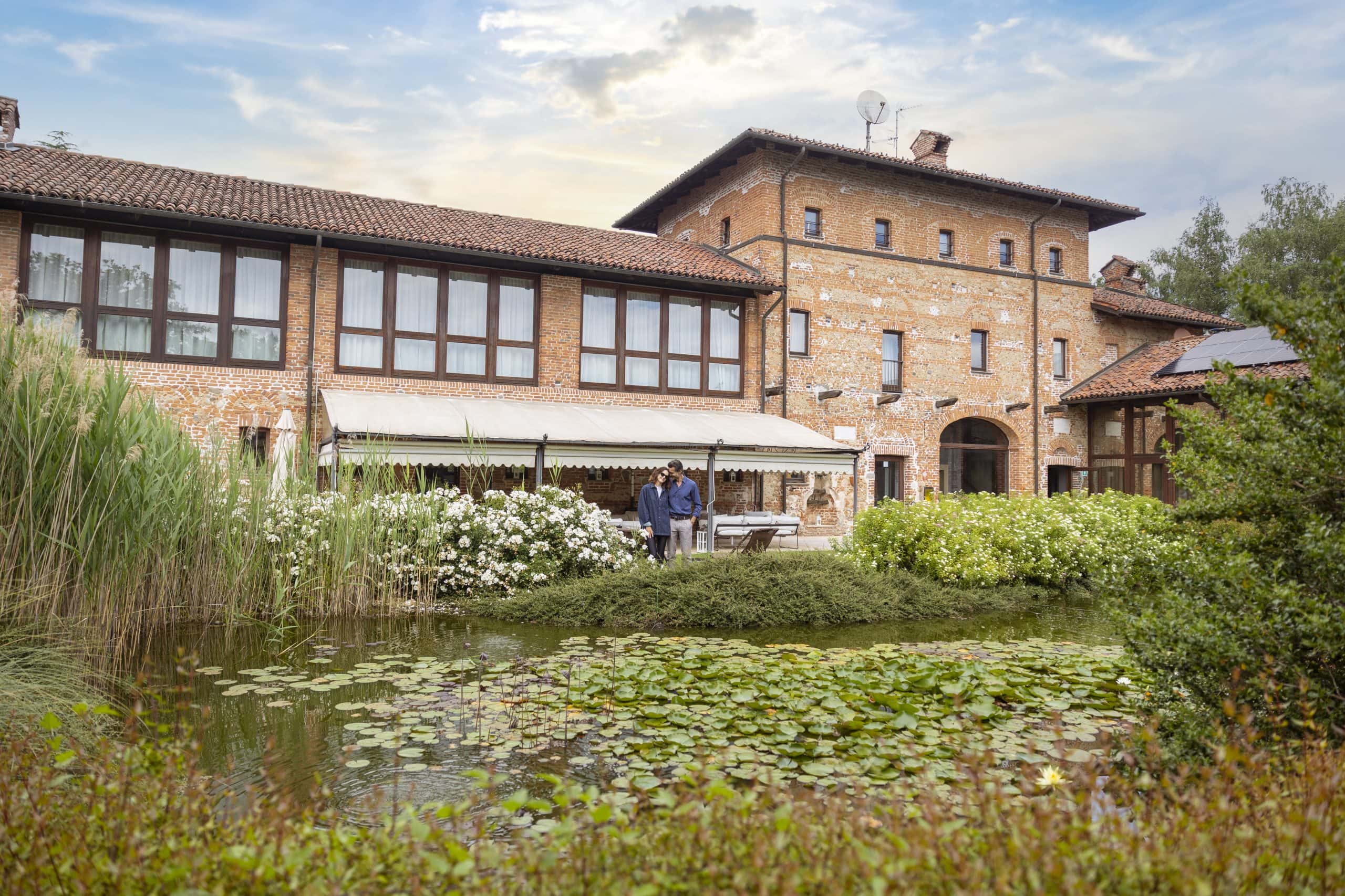 Facade etang