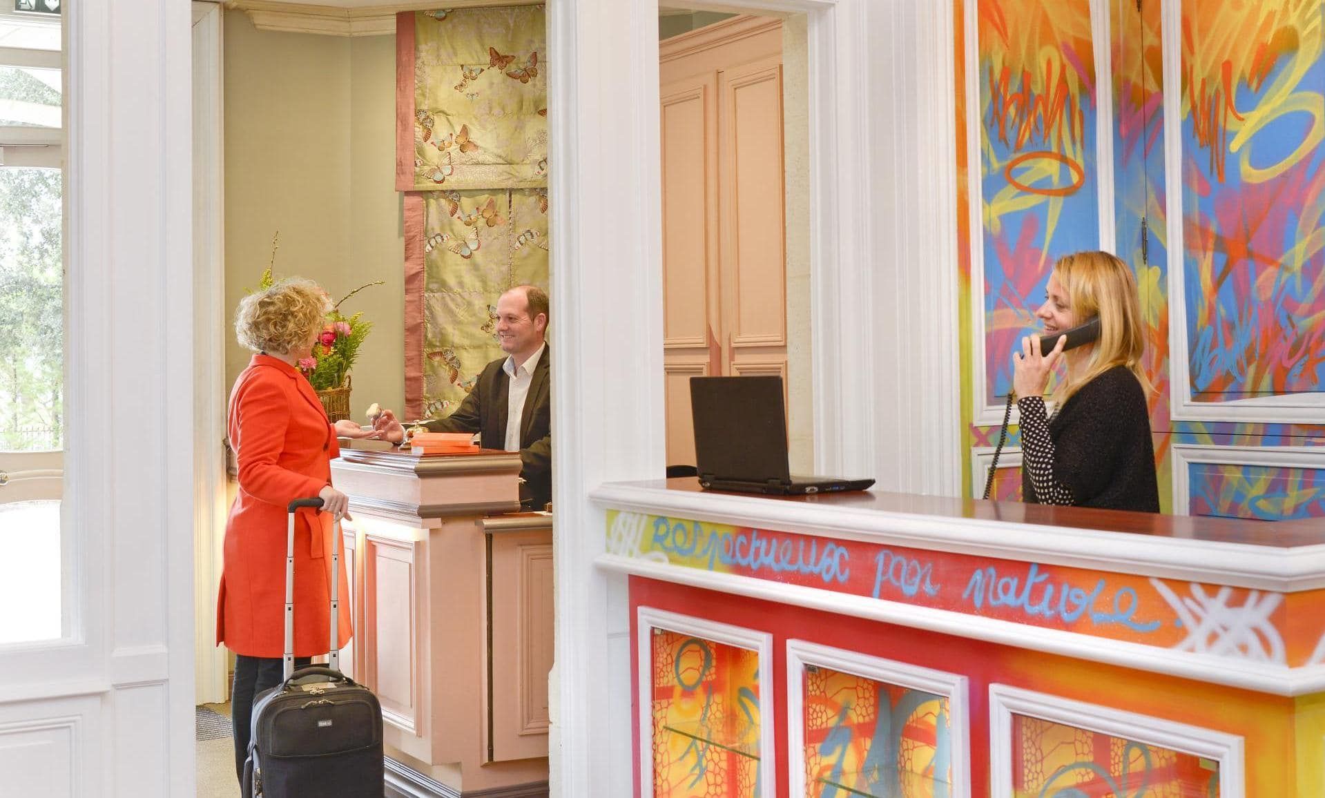 Lobby reception