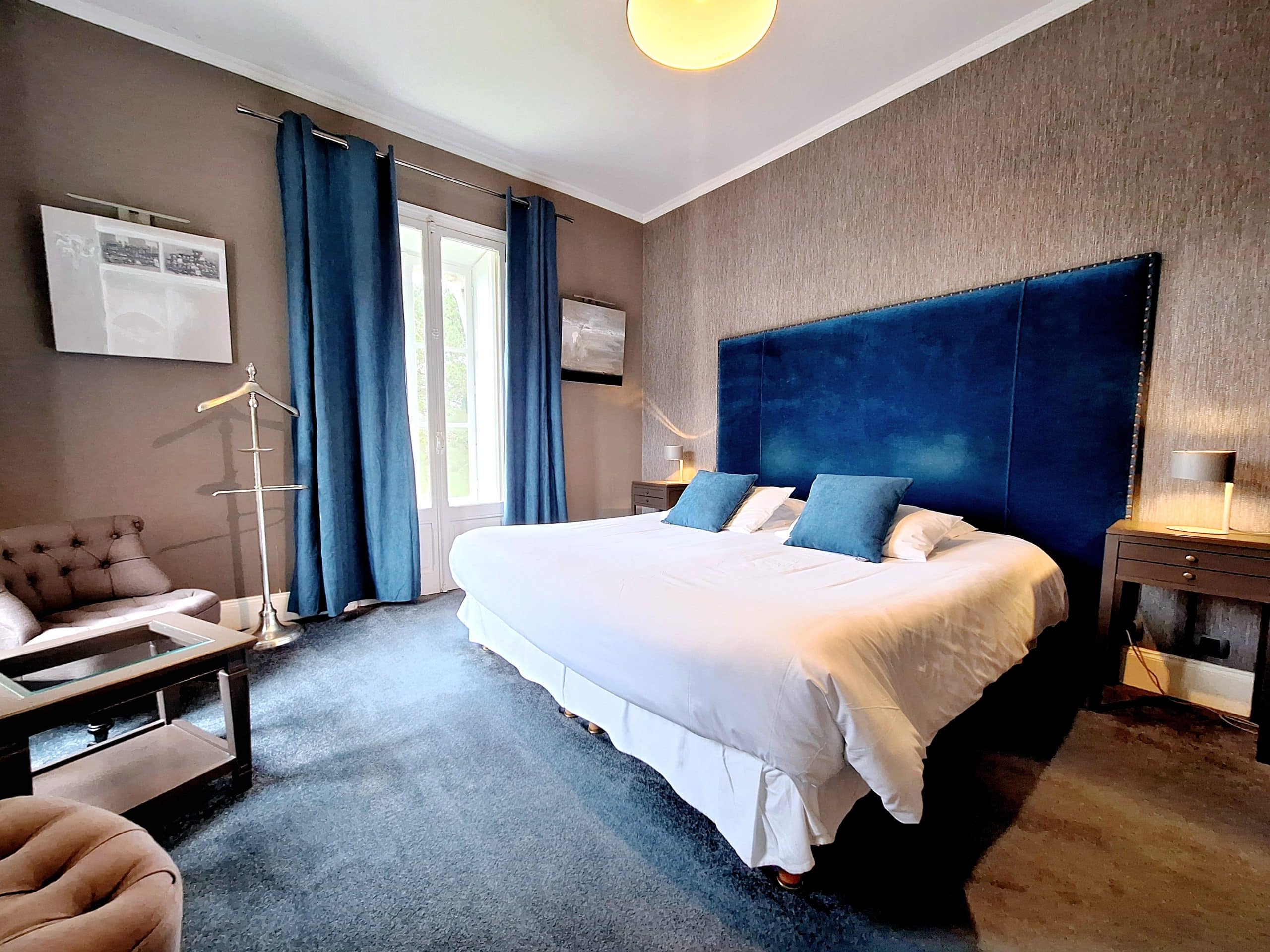 Chambre bleue