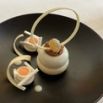 Dessert spheres chocolat blanc