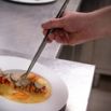 Chef dressage homard truffe