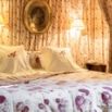 Chambre double rose floral