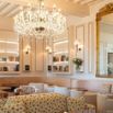 Salon lustre bibliotheque