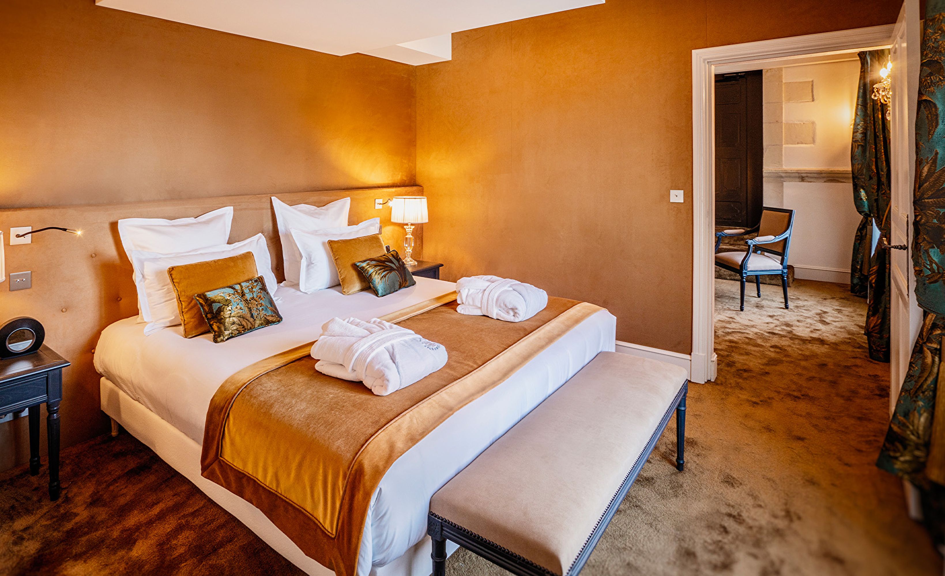 Chambre double orange
