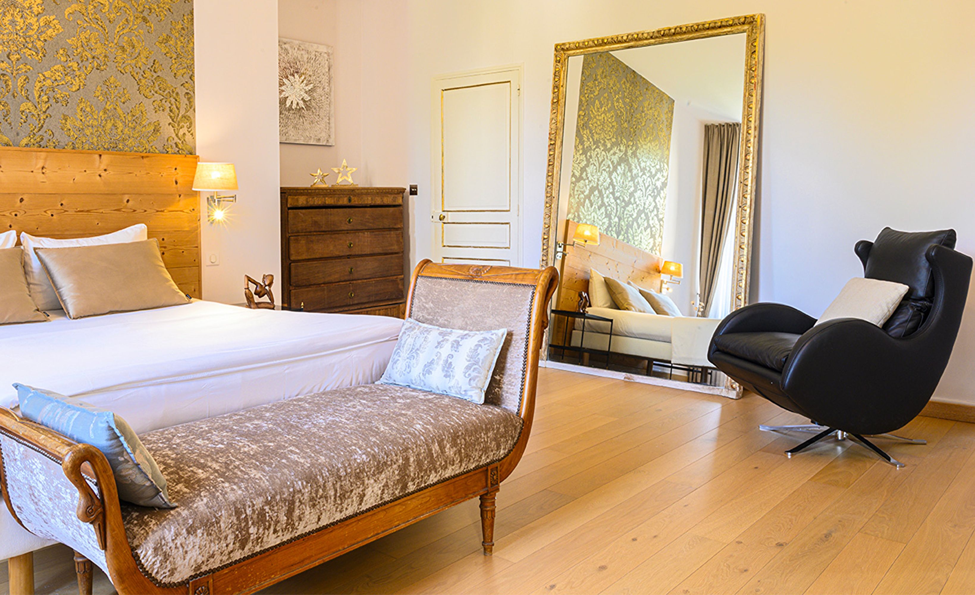 Chambre double banquette