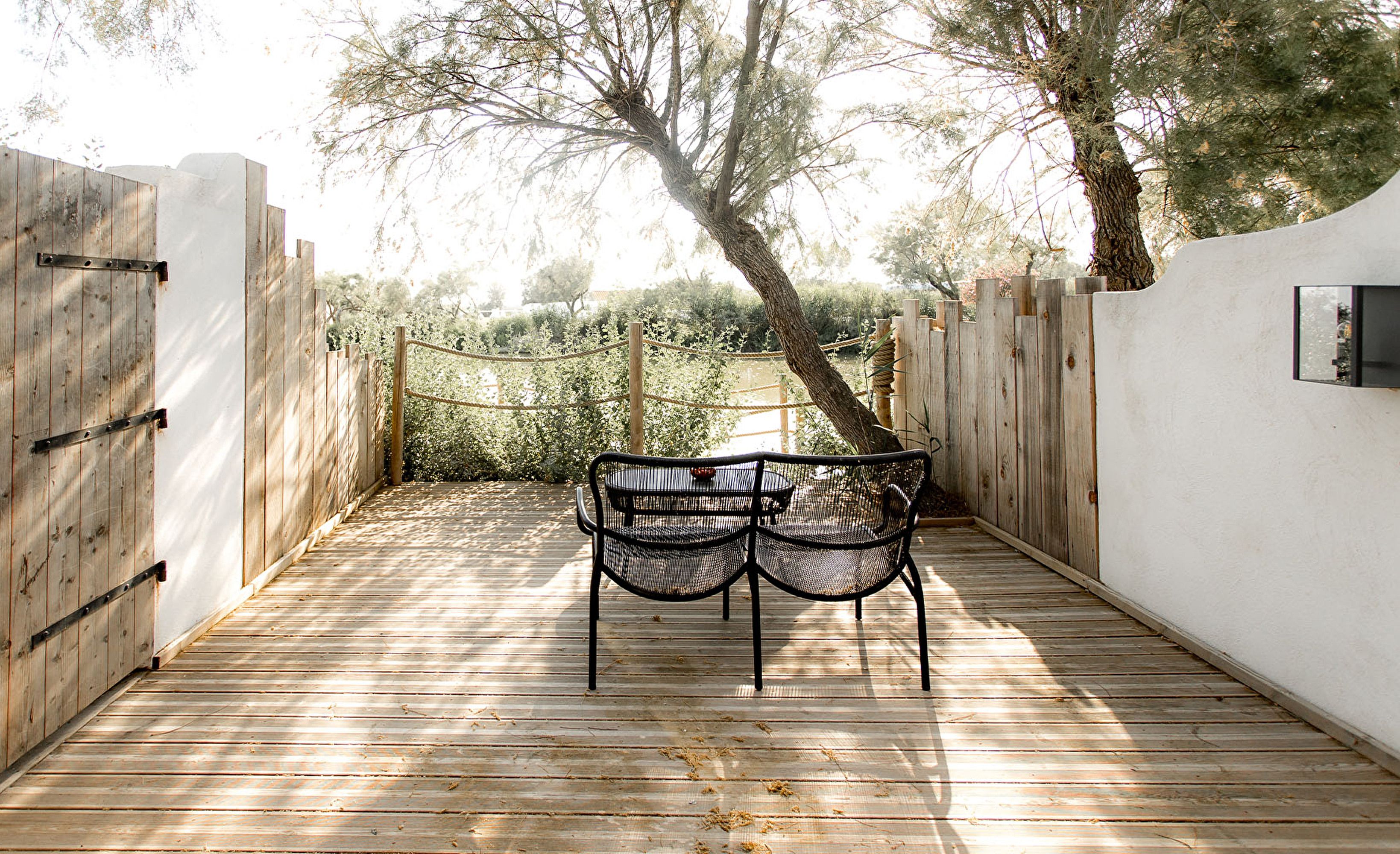 Terrasse privee chambre
