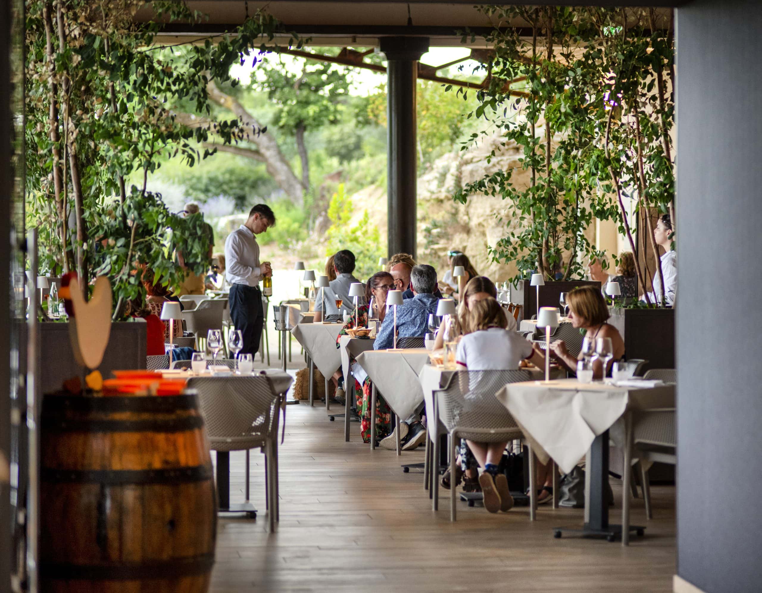 Restaurant terrasse