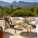 Terrasse petit dejeuner vue