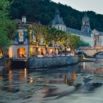 Vue riviere nuit