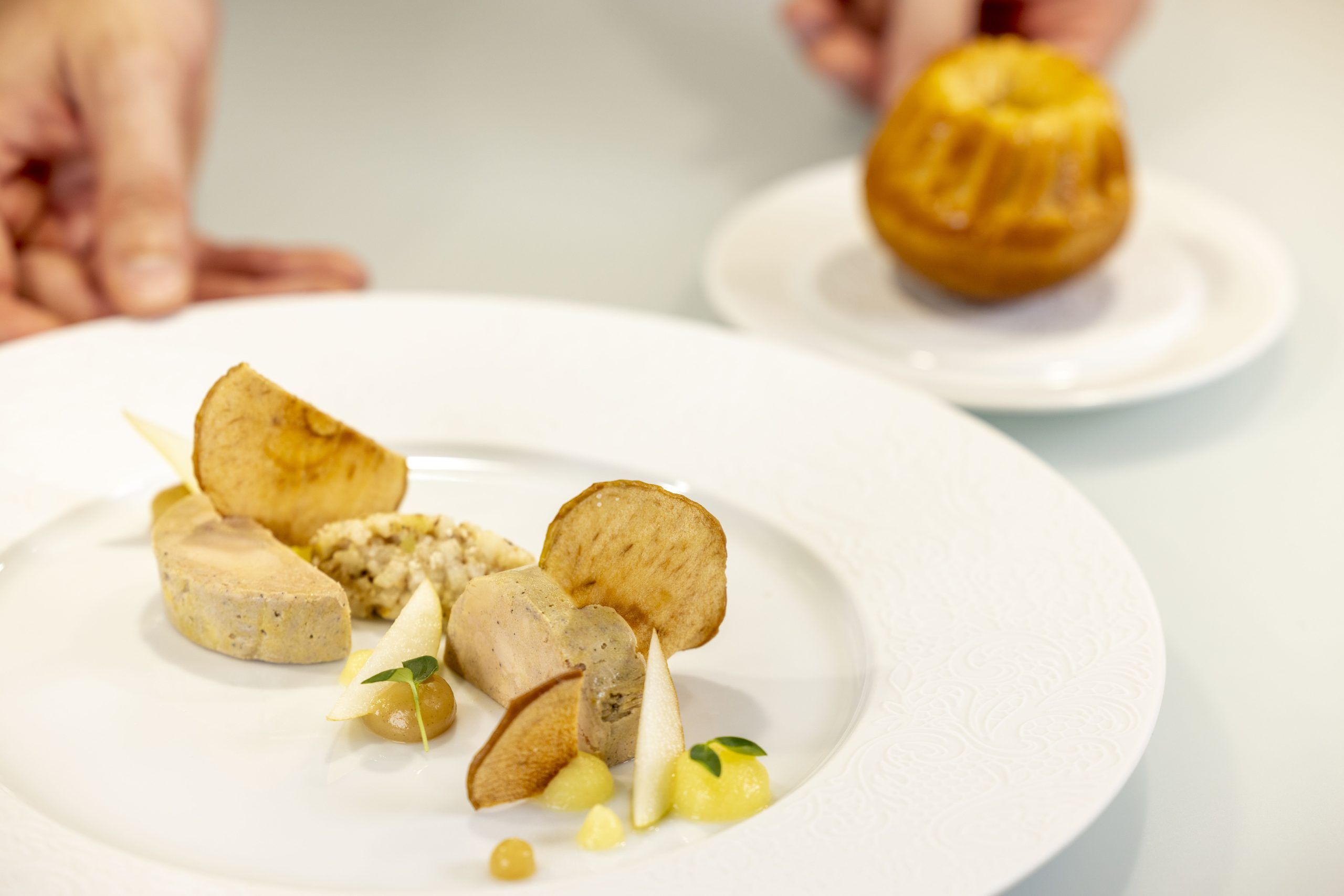 Entree foie gras