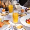 Petit dejeuner en terrasse