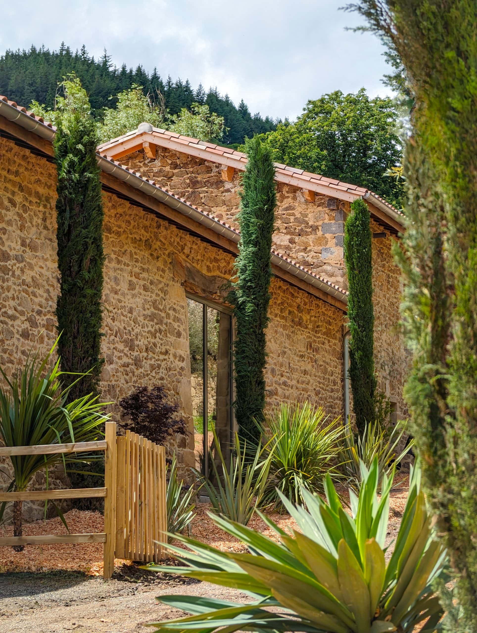 Jardin yuccas