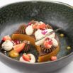 Dessert chocolat fraises