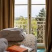 Chambre vue balcon orange