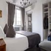 Chambre double moderne grise