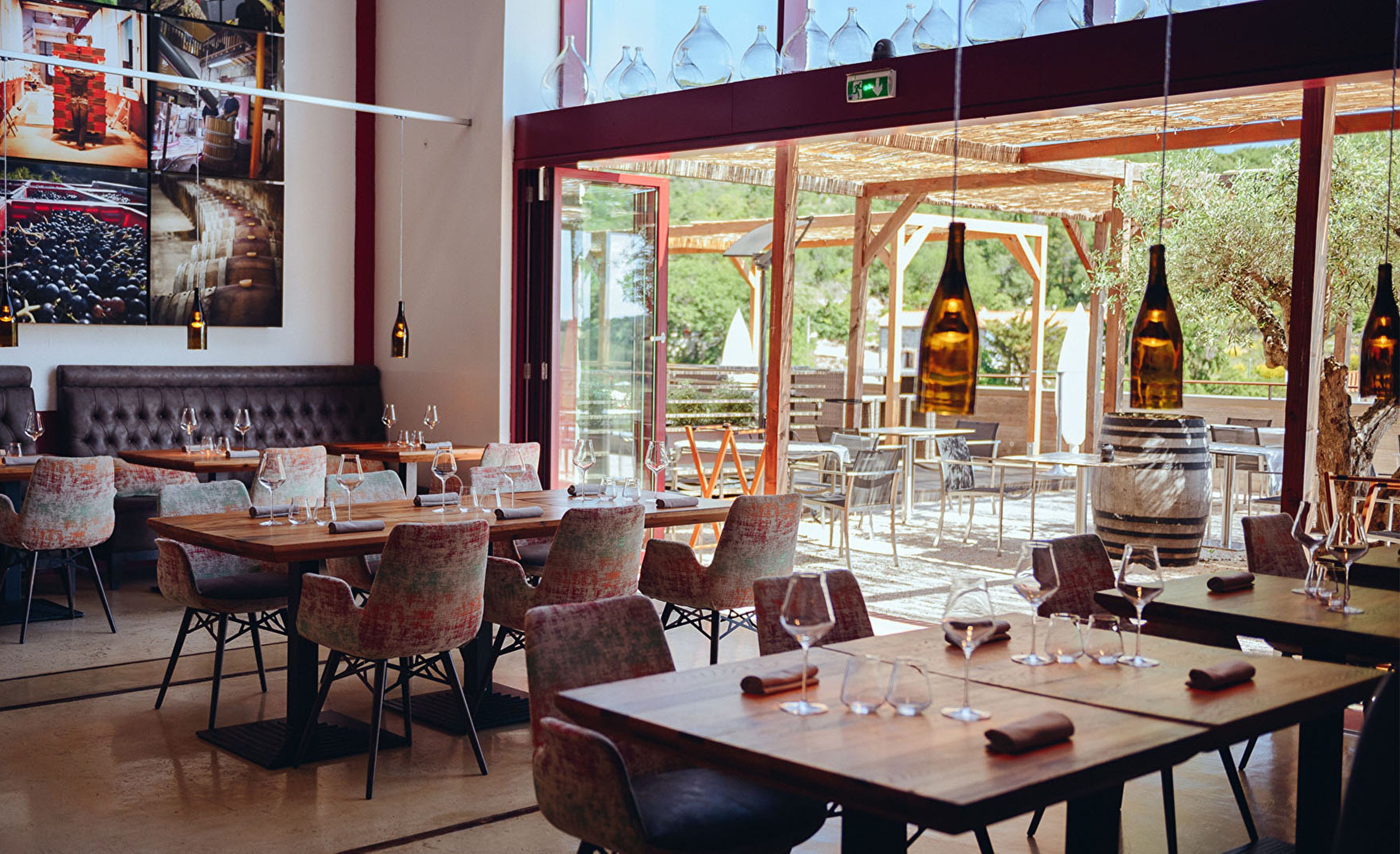 Restaurant baie vitree