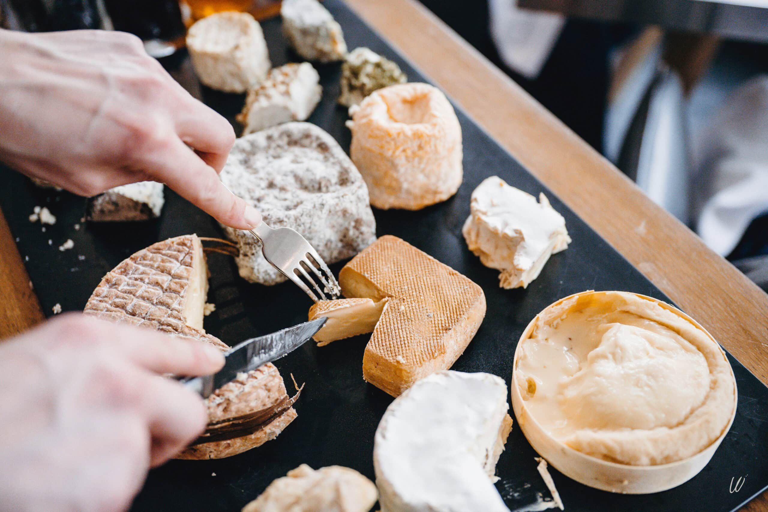 Restaurant plateau fromages