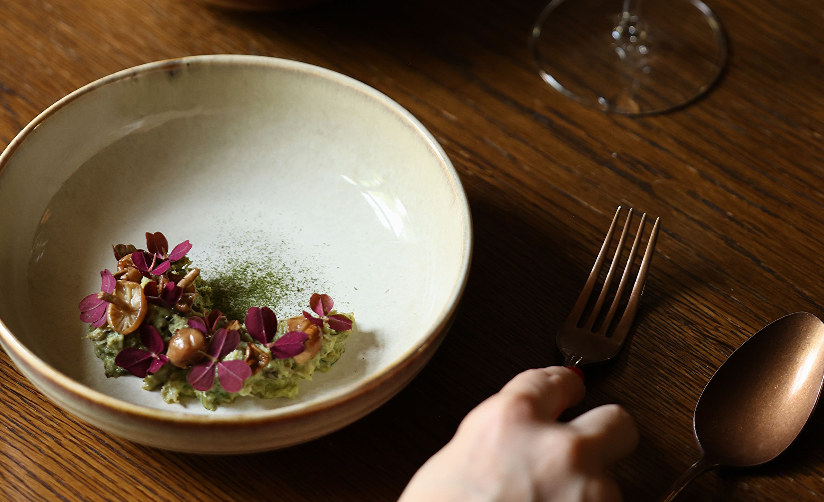 Restaurant amuse bouche